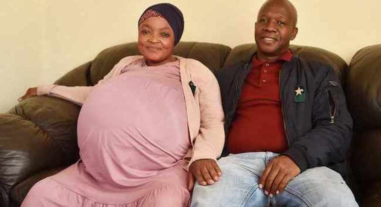 Mulher sul-africana deu luz 10 bebs e quebrou recorde mundial de nascimentos mltiplos